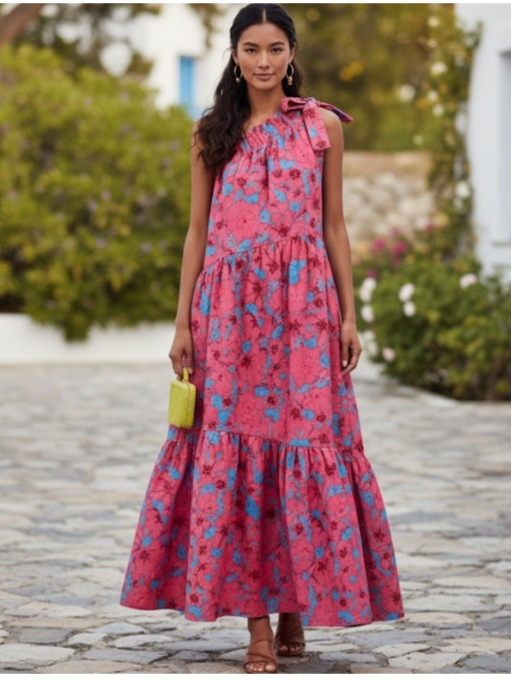 Xirena Maisie One Shoulder Maxi Dress